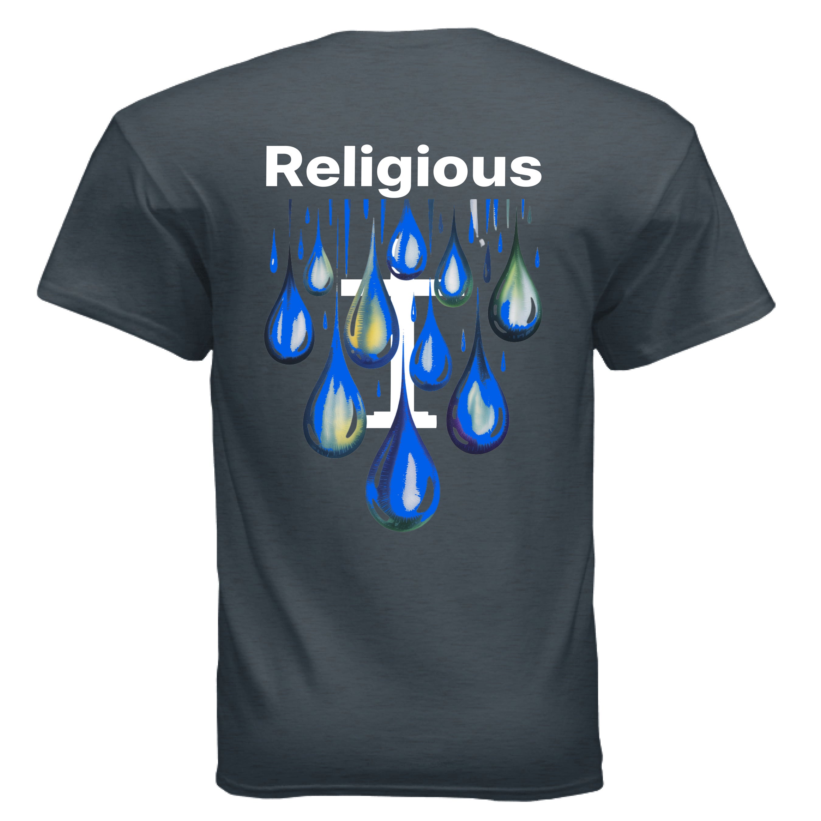 Heather Navy - BACK