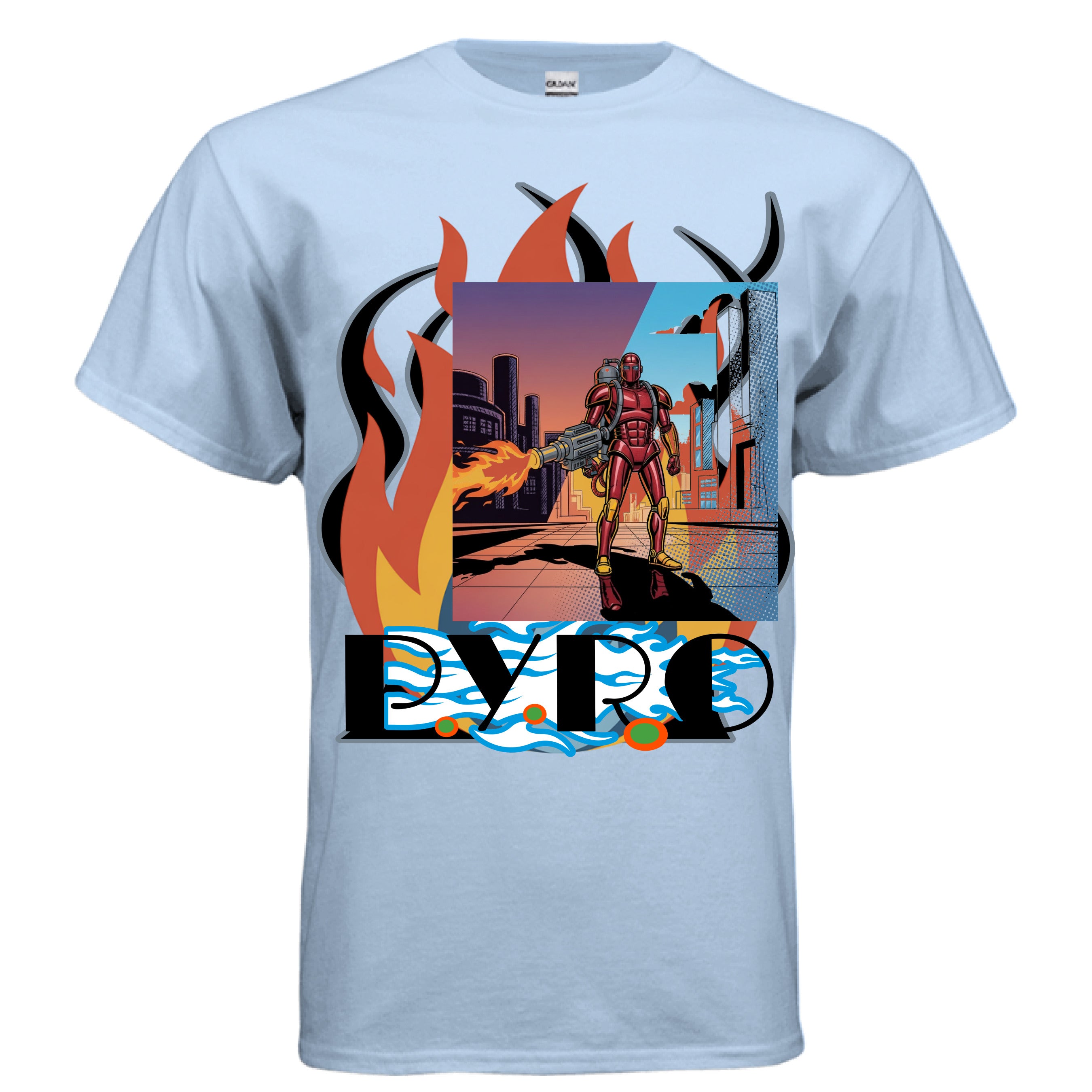 LIGHT BLUE - FRONT