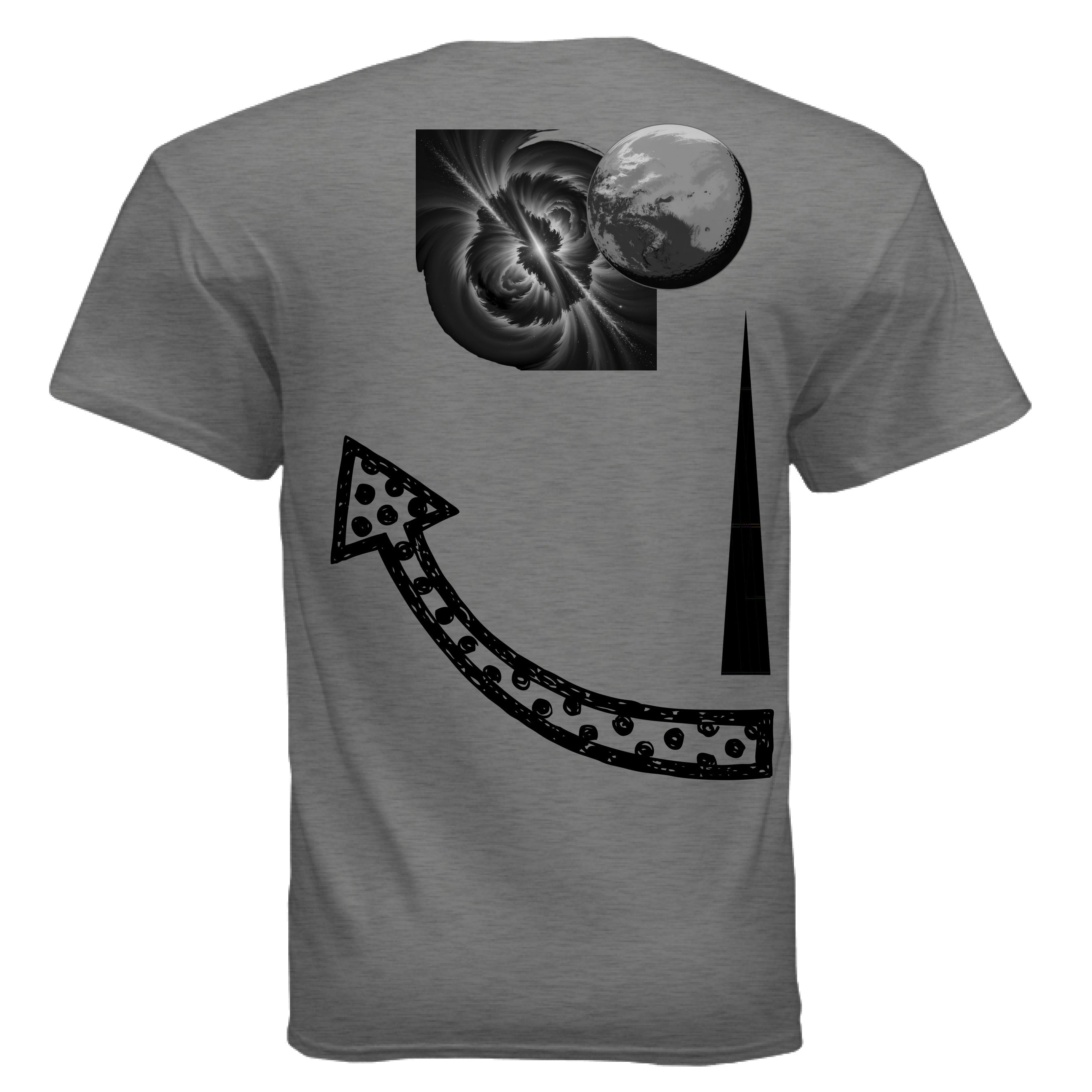 GRAPHITE HEATHER - BACK