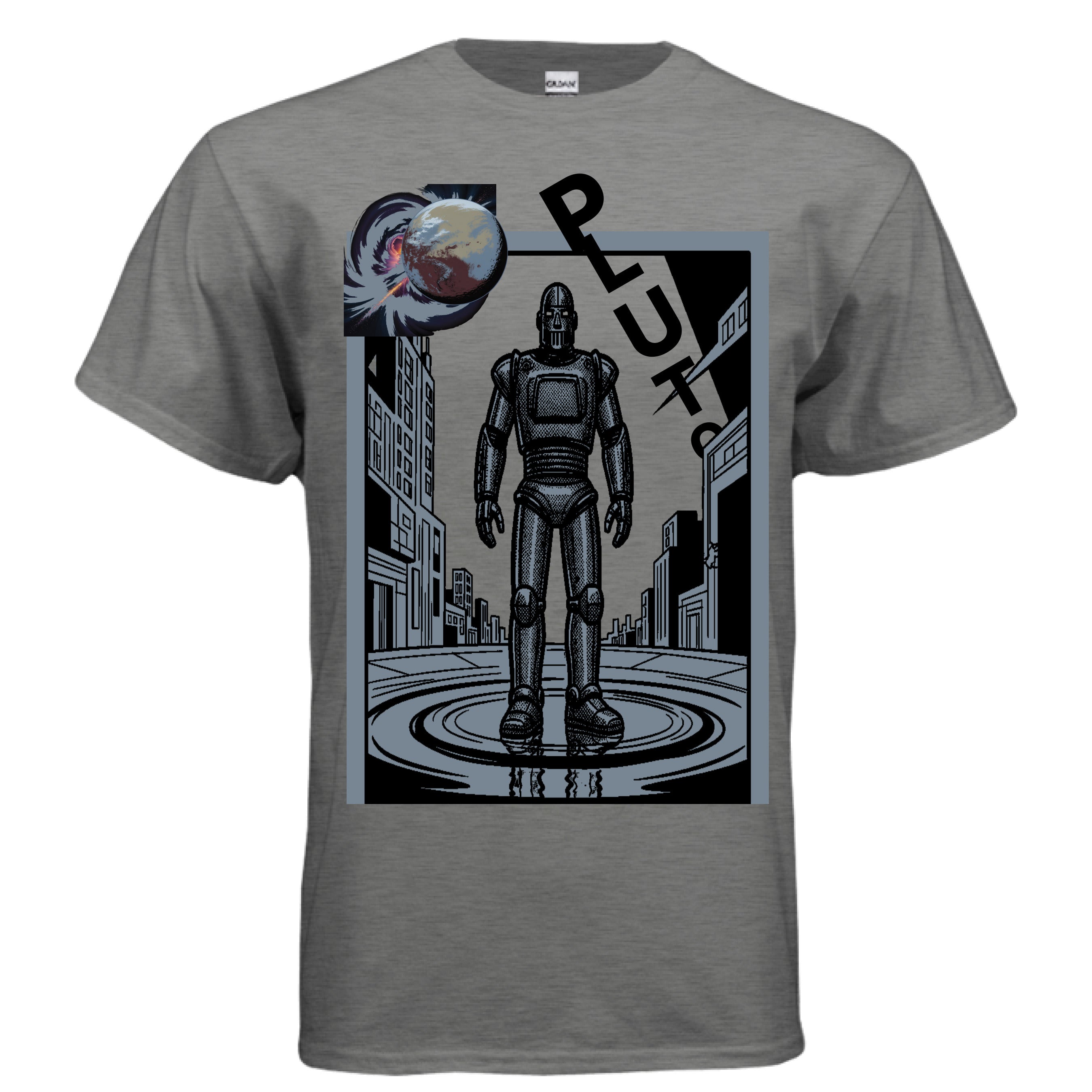 GRAPHITE HEATHER - FRONT