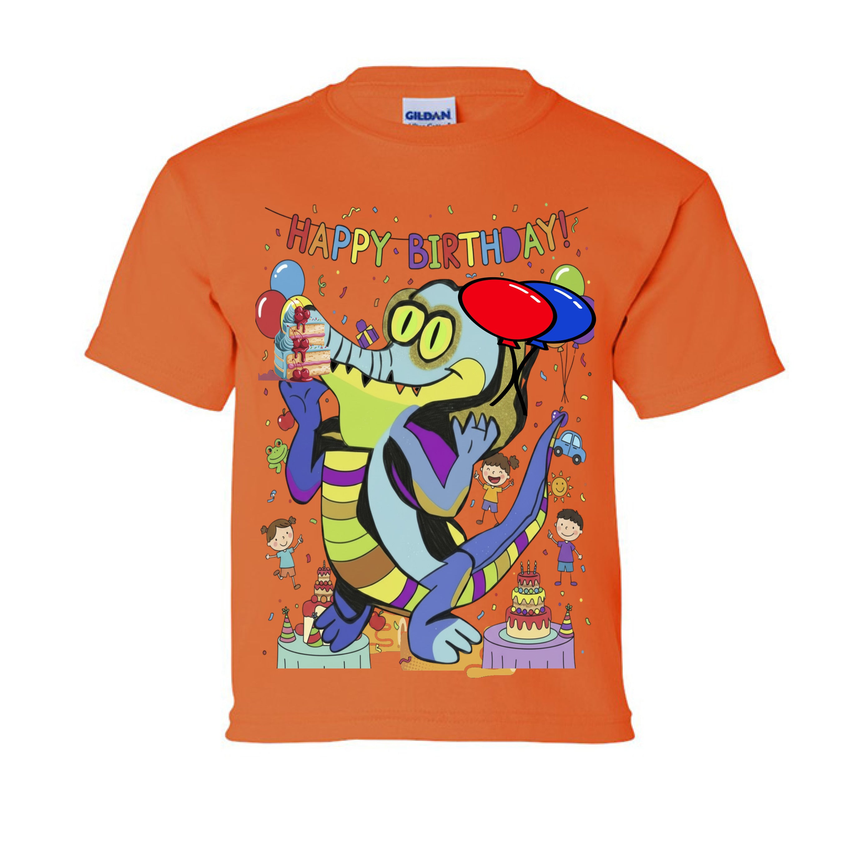 SAFETY ORANGE - FRONT
