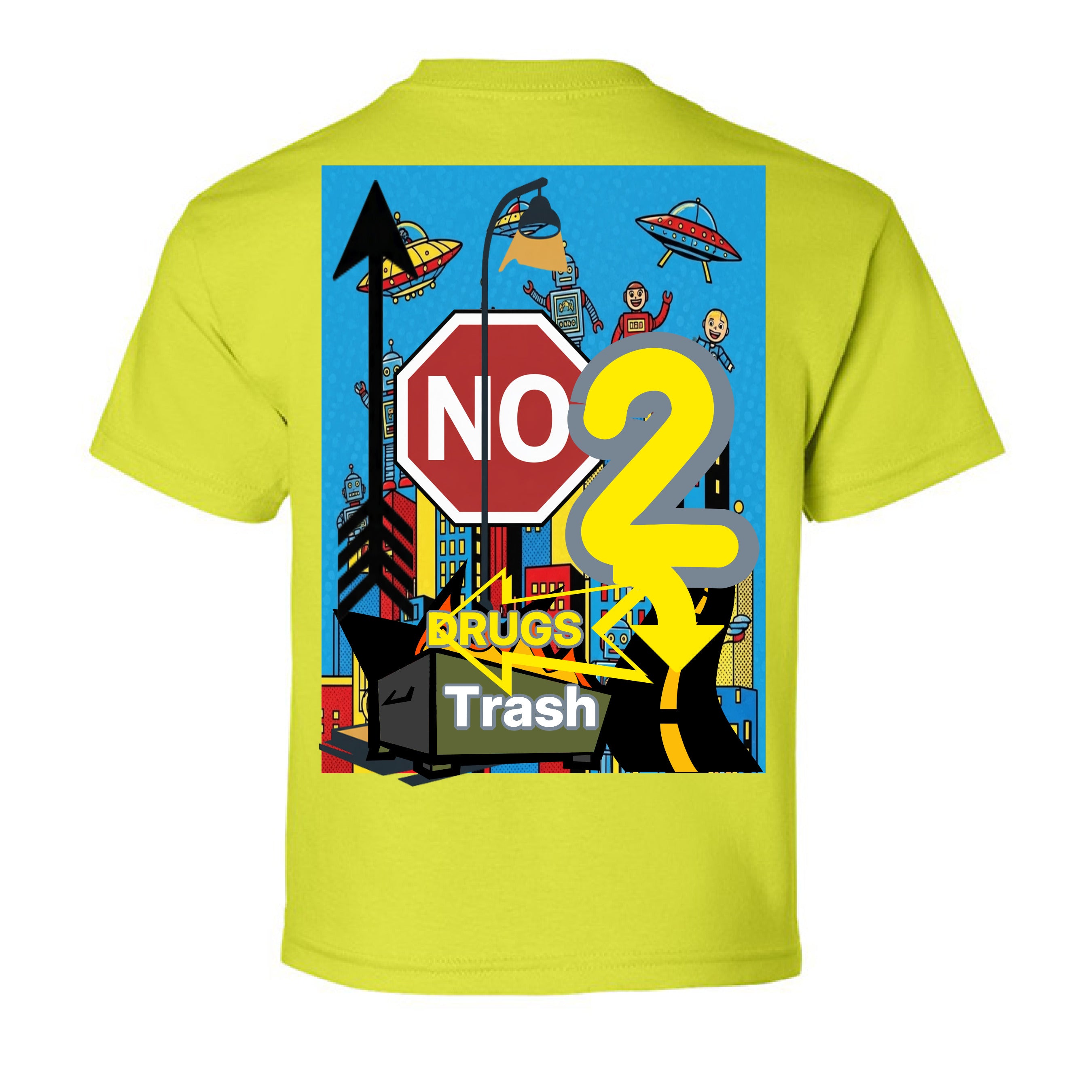SAFETY GREEN - BACK