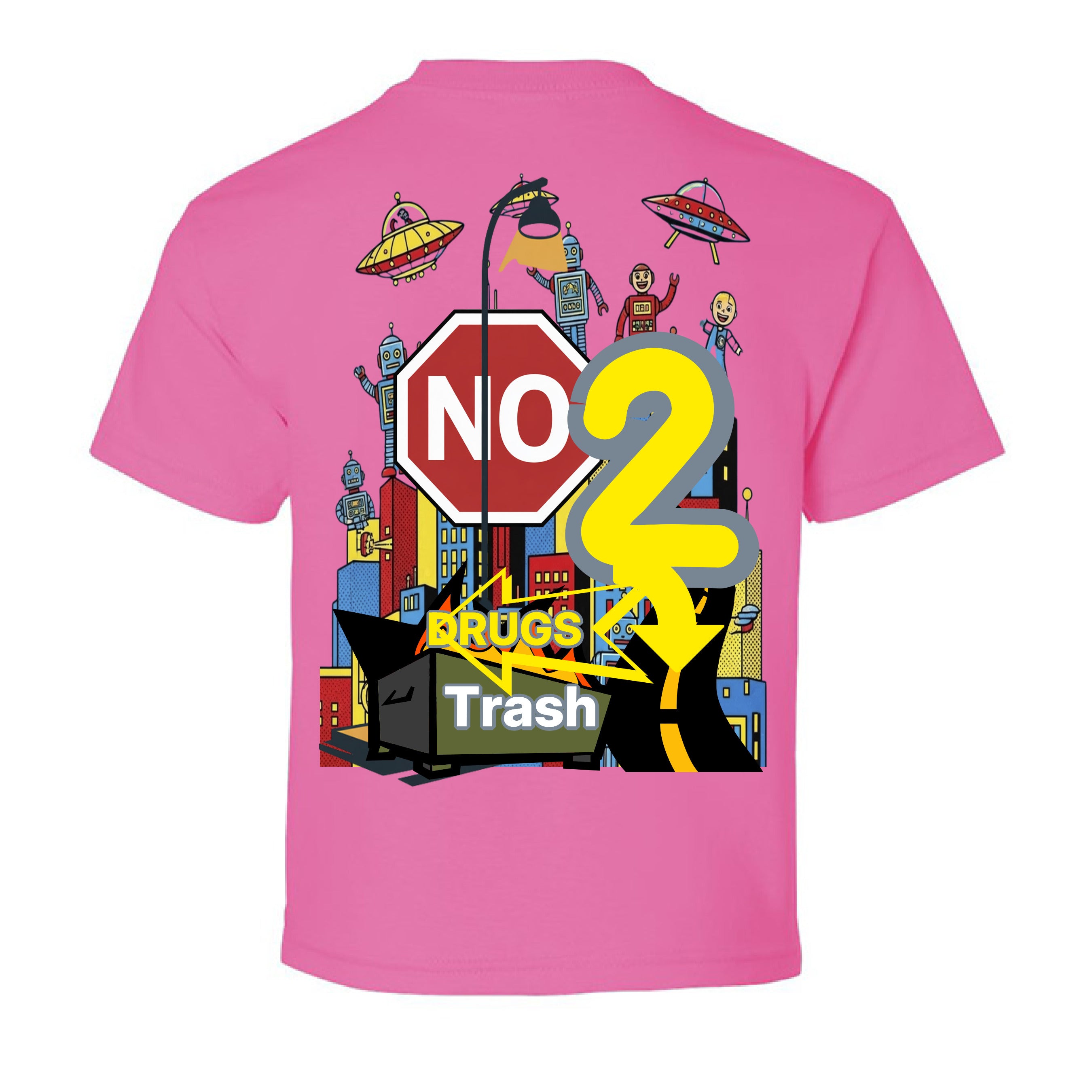 SAFETY PINK - BACK