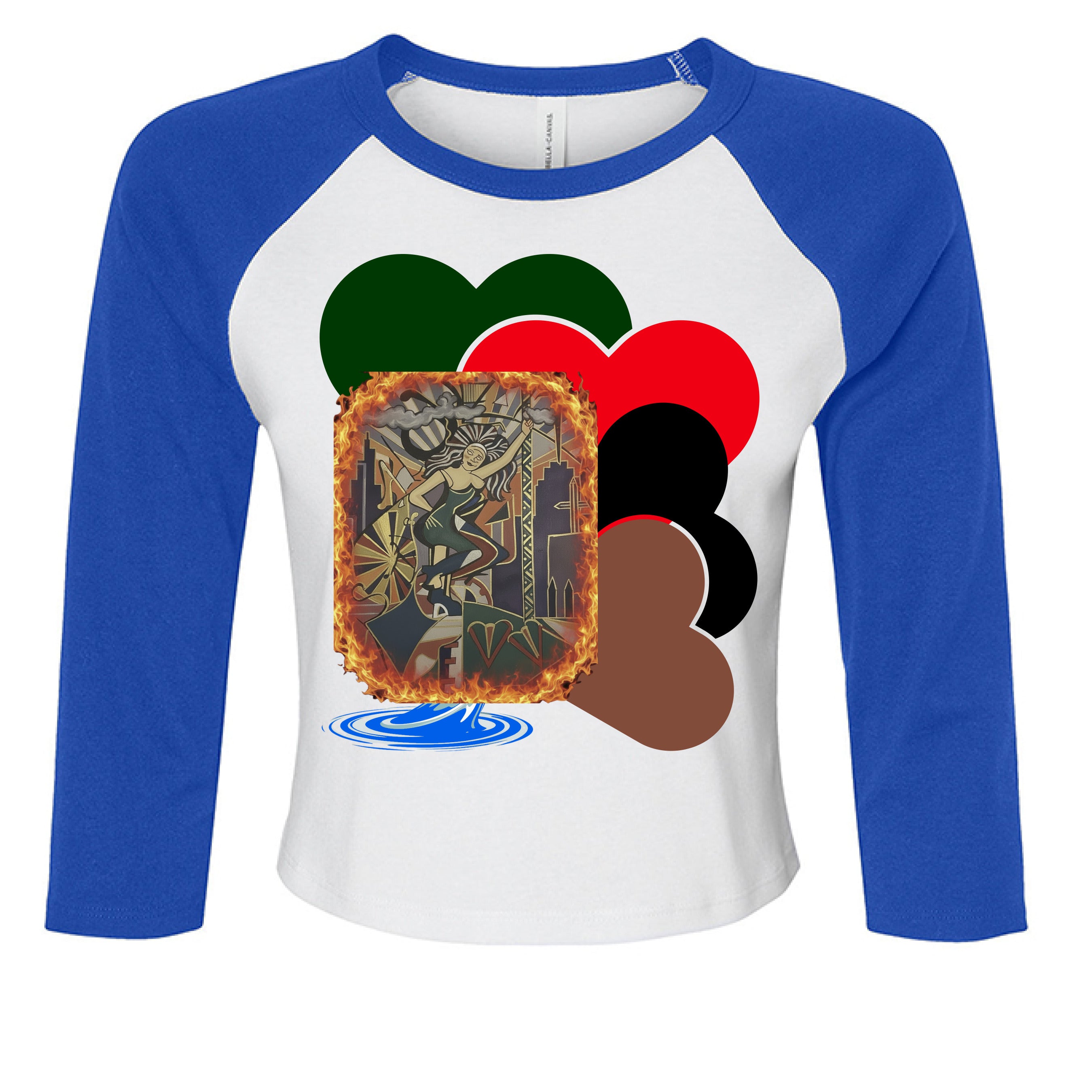 WHITE/ TR ROYAL - FRONT