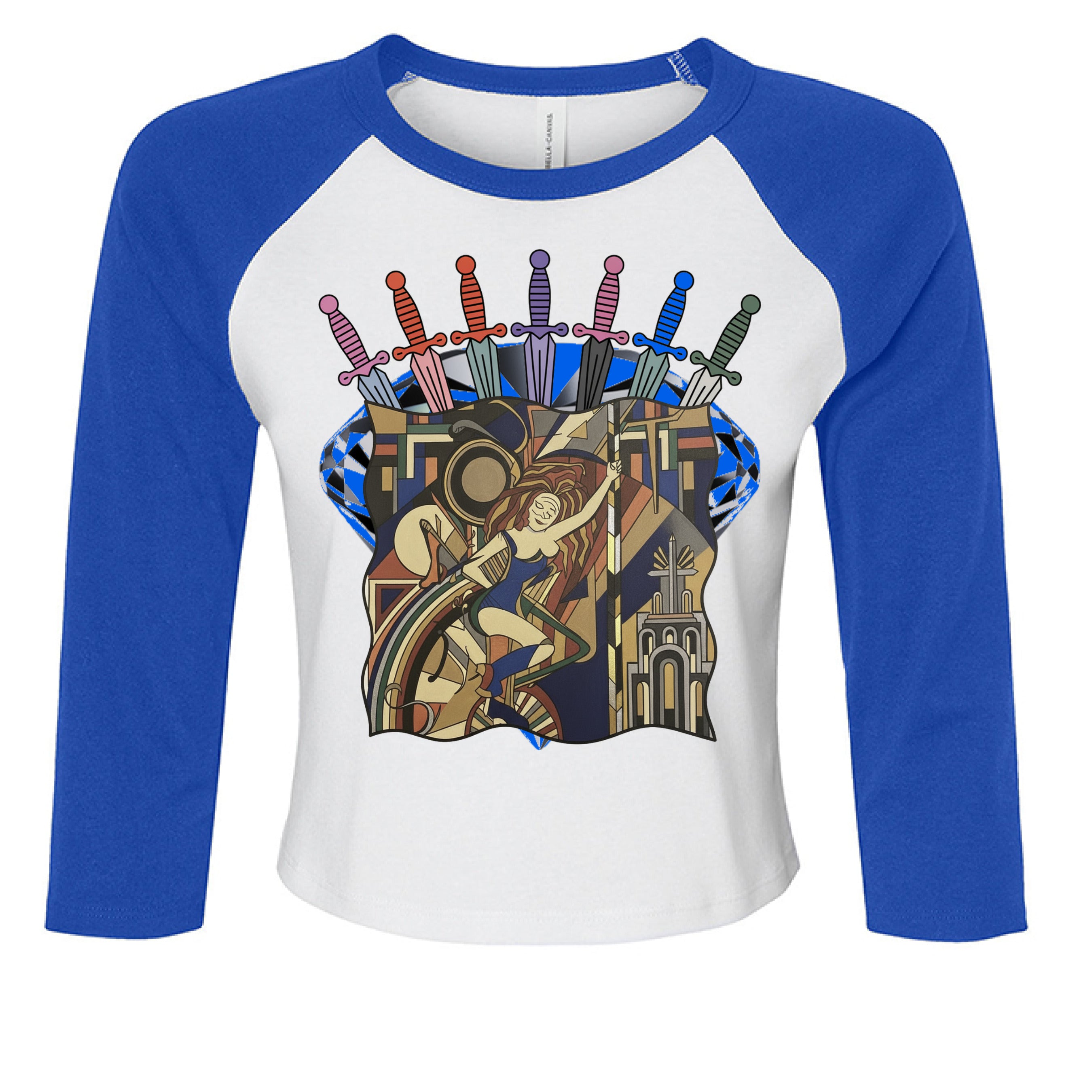 WHITE/ TR ROYAL - FRONT