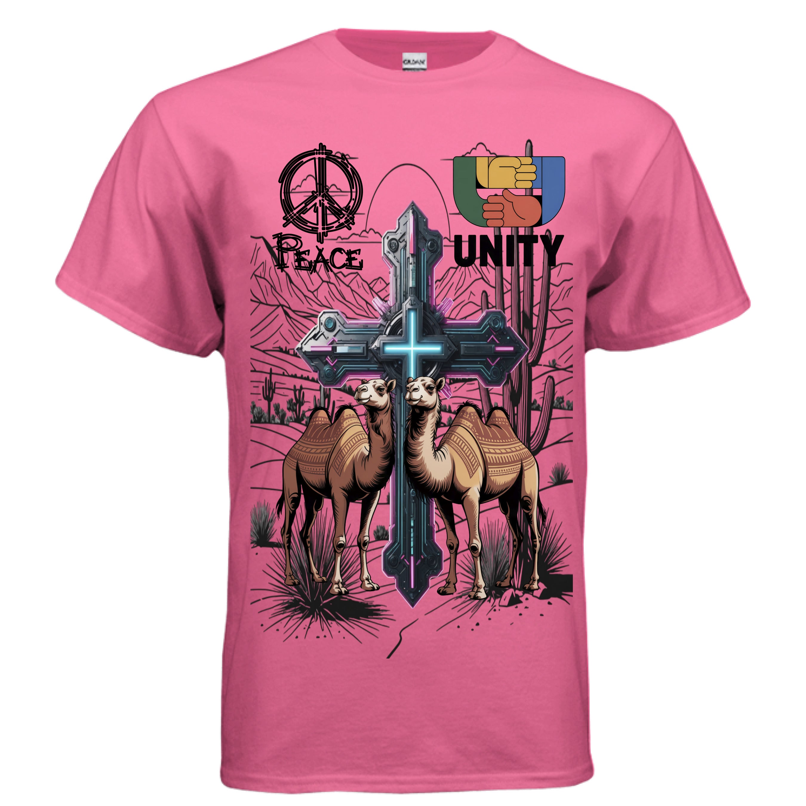 SAFETY PINK - FRONT