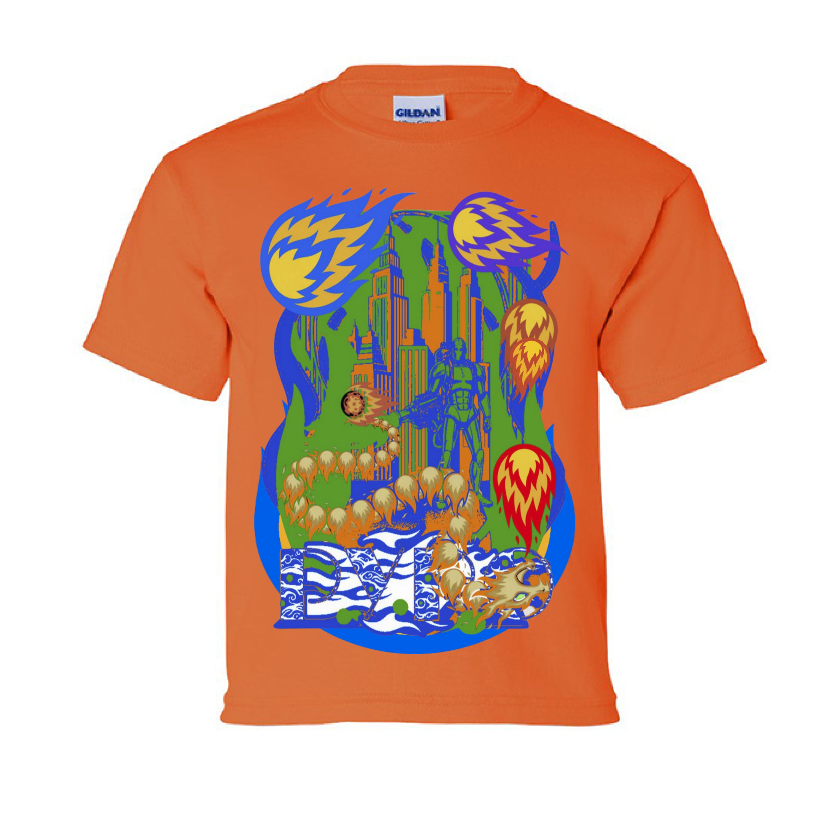 SAFETY ORANGE - FRONT