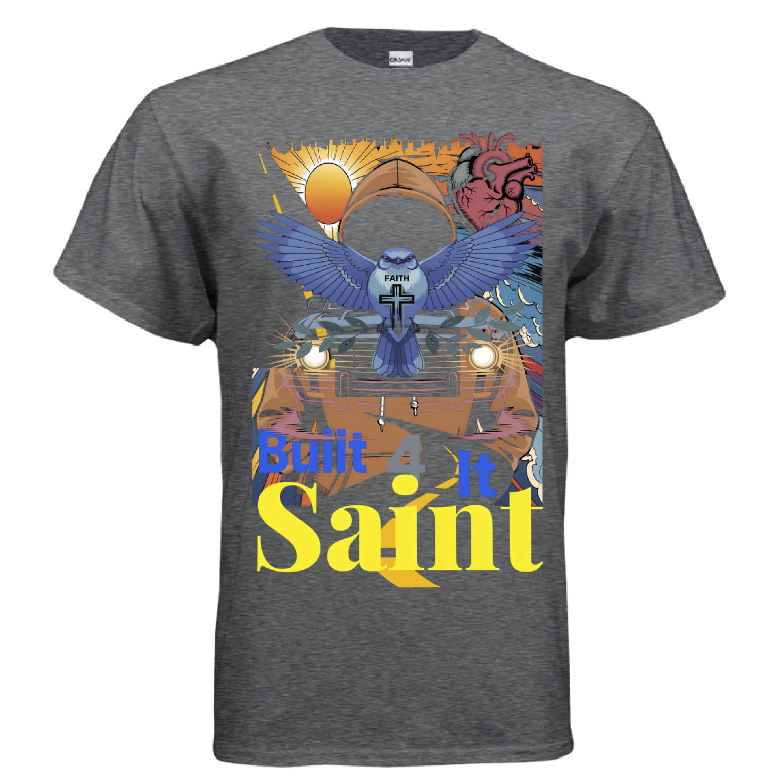 DARK HEATHER - FRONT